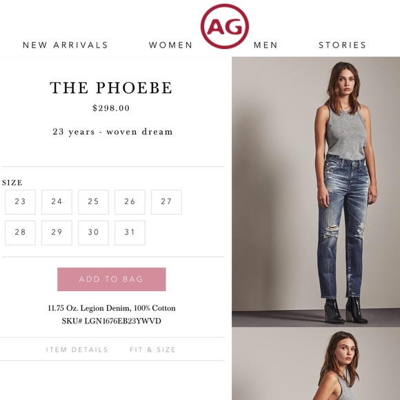 AG Vintage High Waist Jeans {the phoebe} - Picture 2 of 5